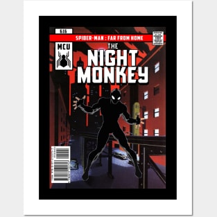 Night Monkey Posters and Art